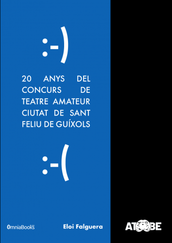 Cubierta para 20 años del Concurs de teatre amateur ciutat de Sant Feliu de Guíxols