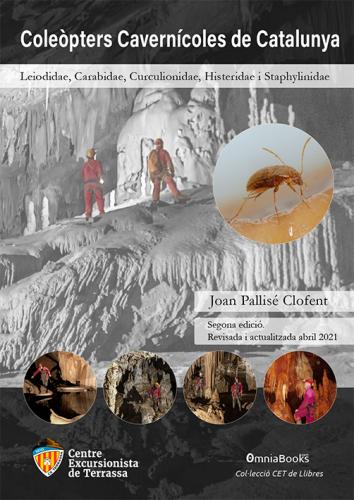 Cubierta para Coleòpters Cavernícoles de Catalunya. Leiodidae, Carabidae, Curculionidae,  Histeridae i Staphylinidae