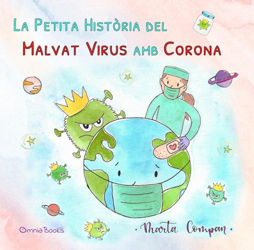 Cubierta para La petita història del malvat virus amb corona