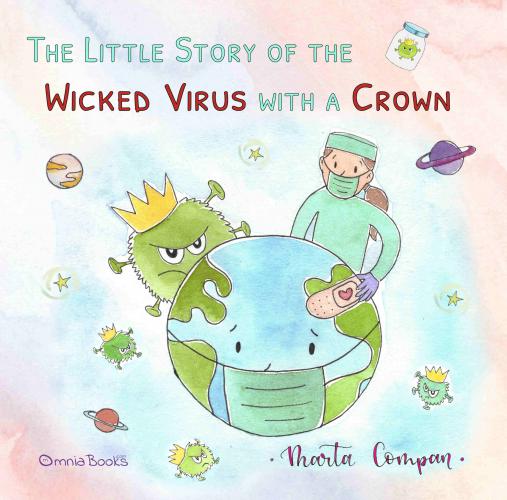 Portada de The little story of the wicked virus with a crown